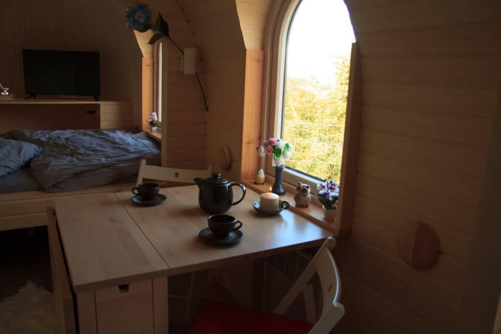 Апартаменты Schmidis Igluhuts Im Pfaffenwinkel - Tiny House 2 Apfeldorf Экстерьер фото