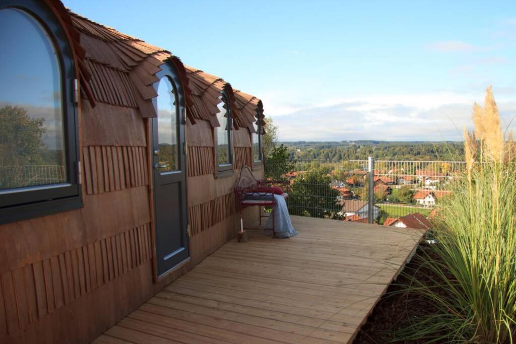 Апартаменты Schmidis Igluhuts Im Pfaffenwinkel - Tiny House 2 Apfeldorf Экстерьер фото